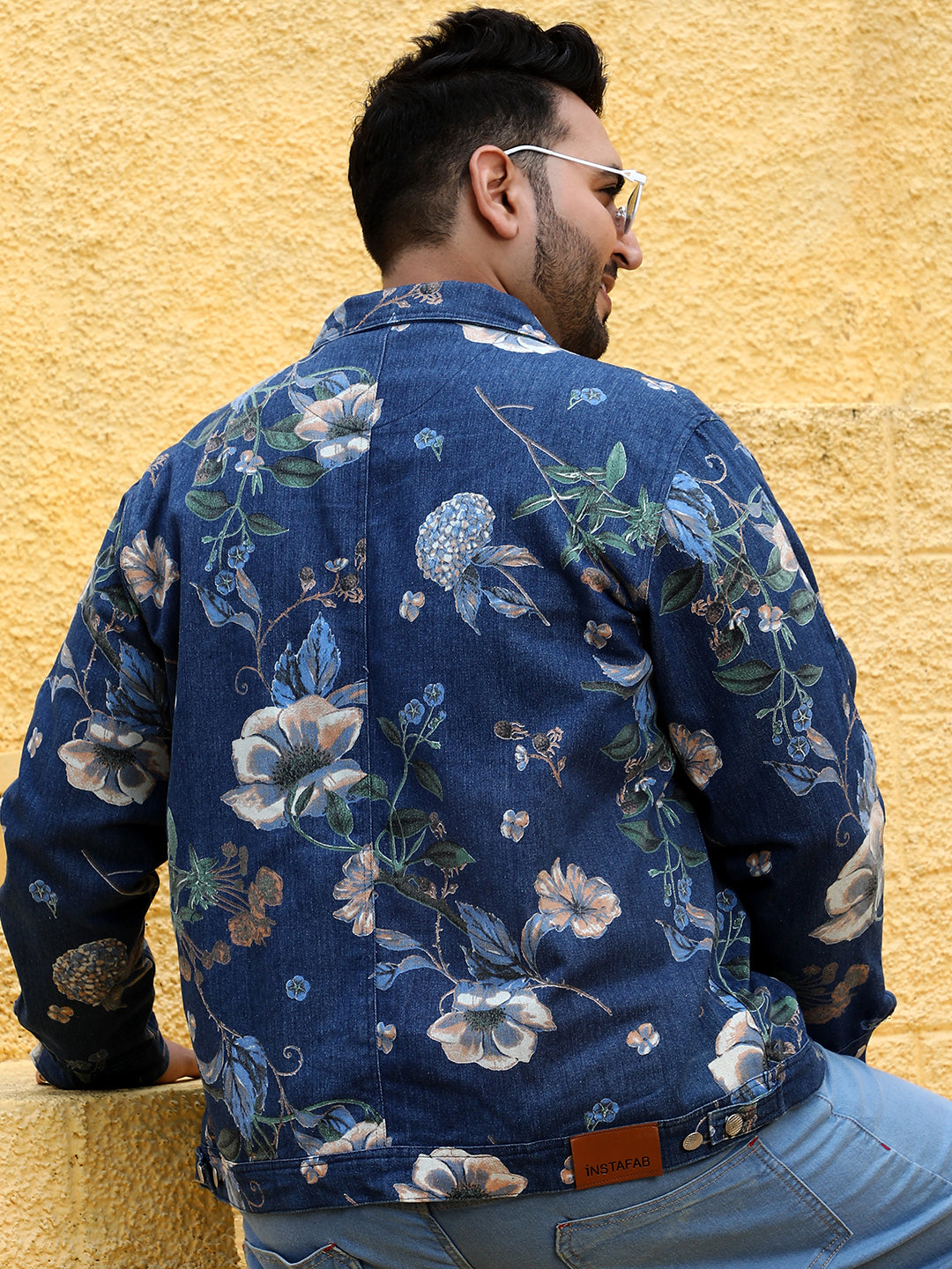 Botanical Denim Jacket