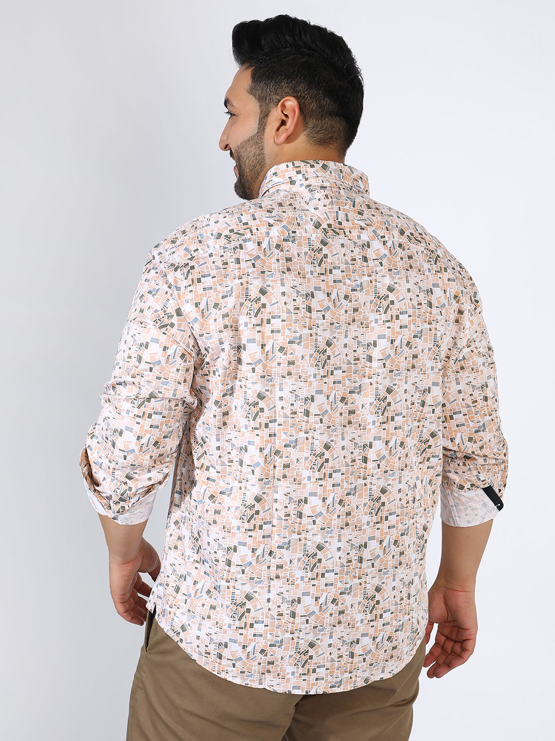 Abstract Cotton Shirt