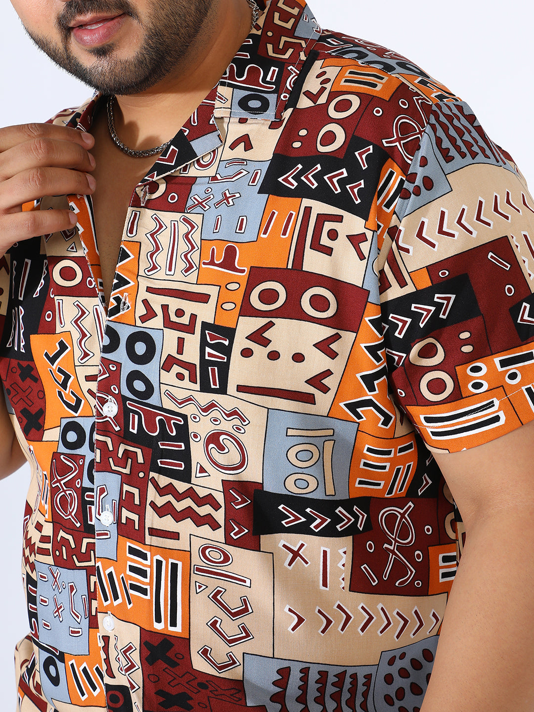 Aztec Print Shirt