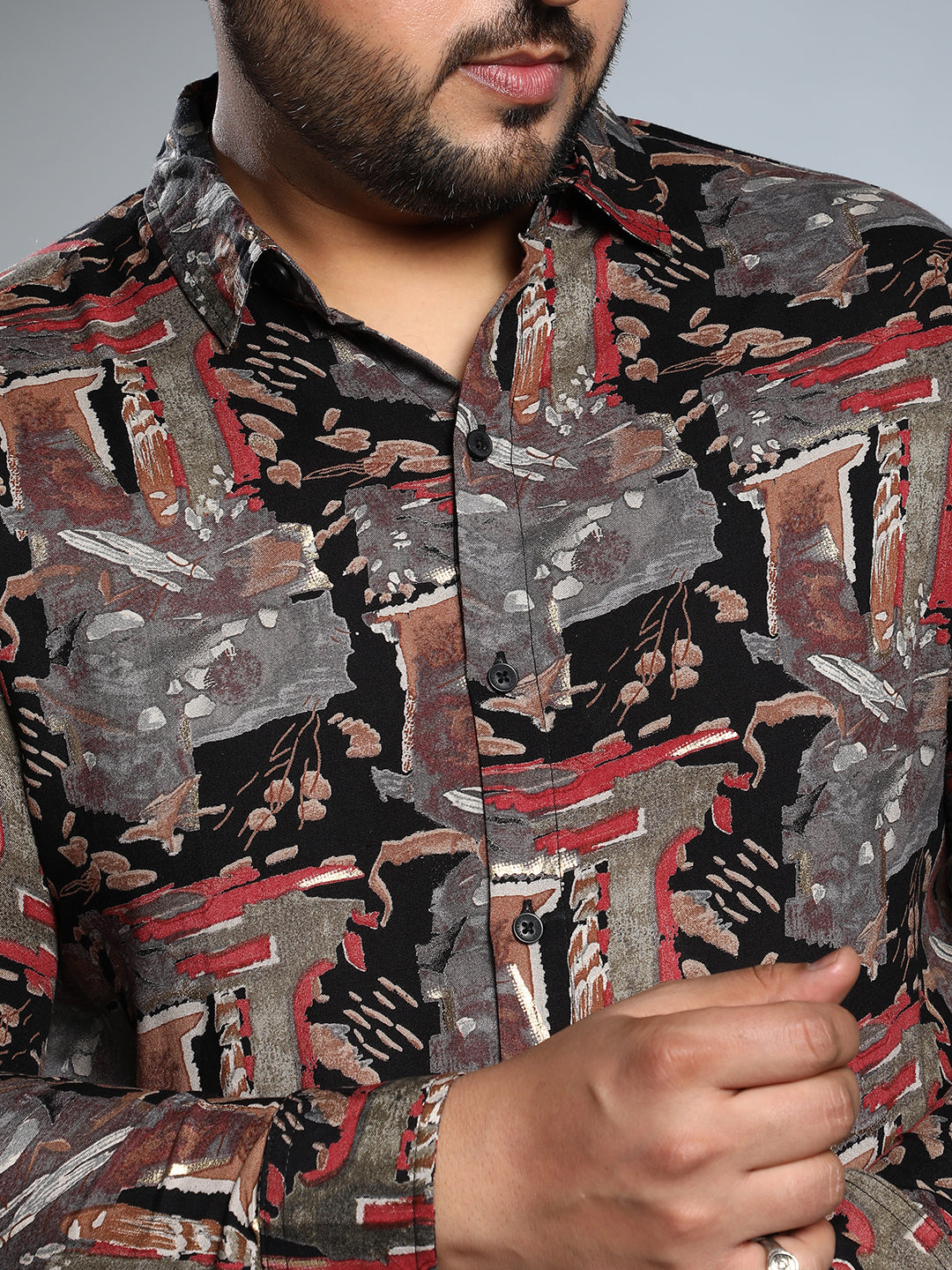 Impressionistic Foliage Shirt