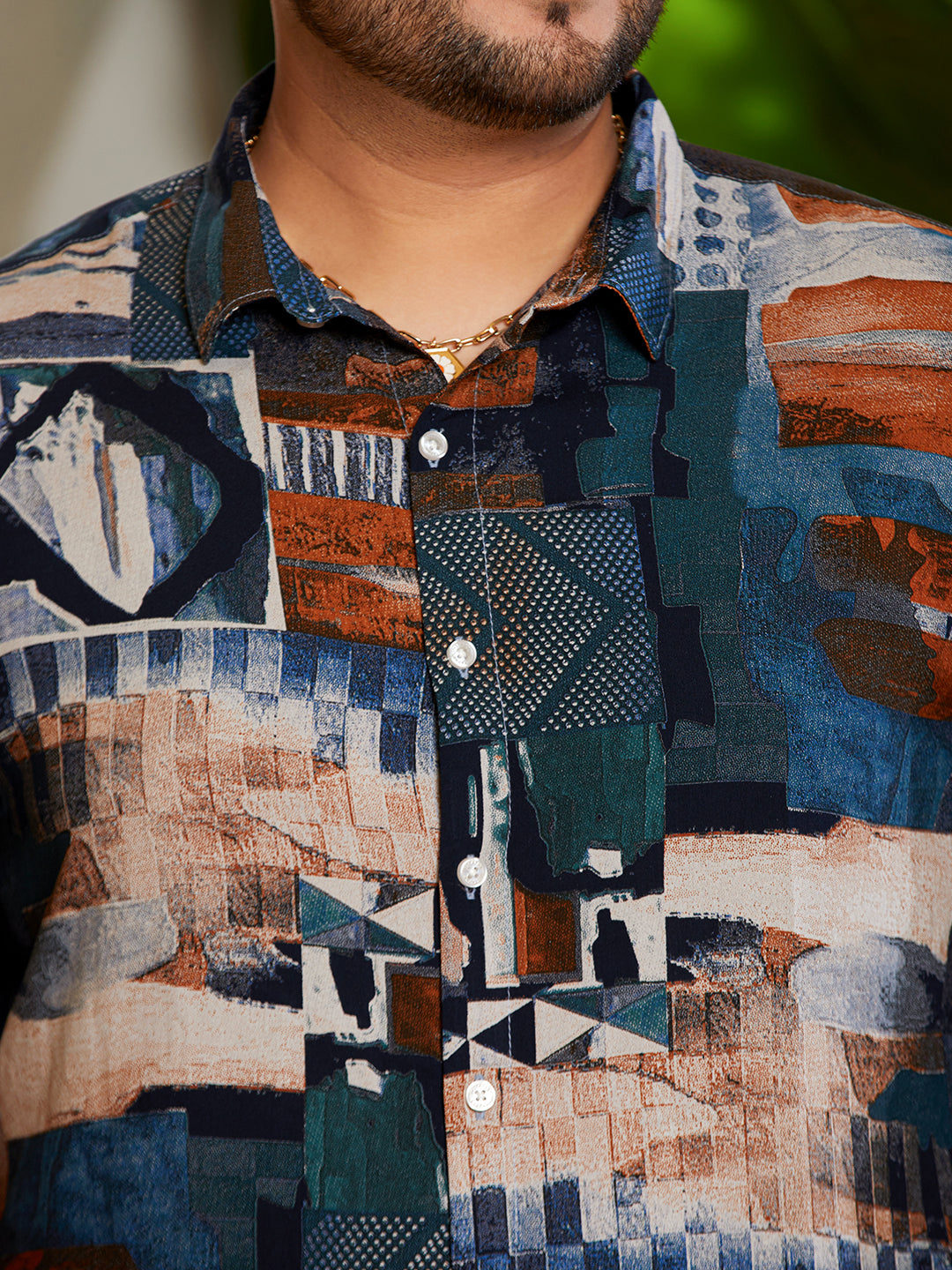 Earthy-Abstract Shirt