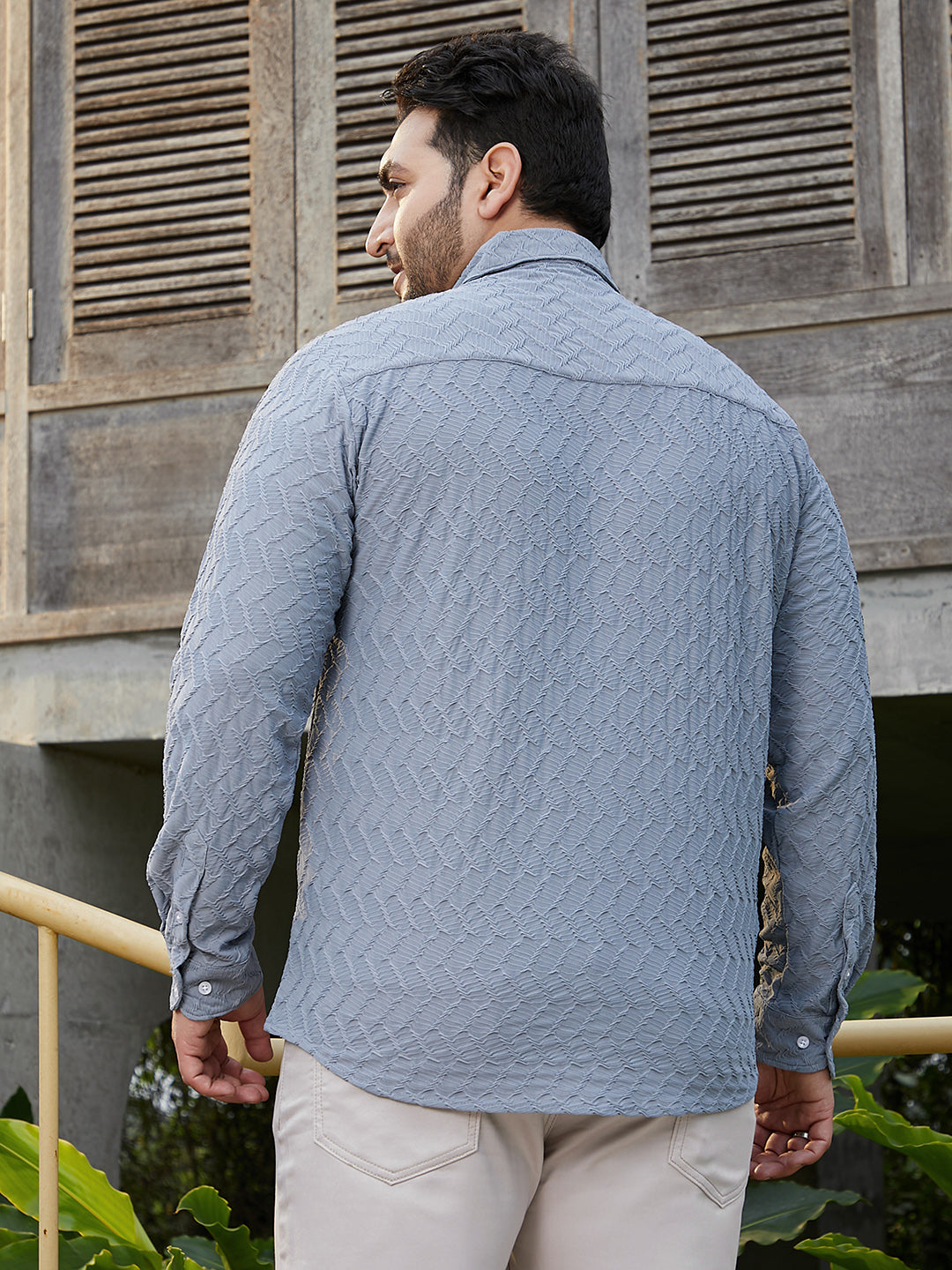 Herringbone-Tactile Shirt