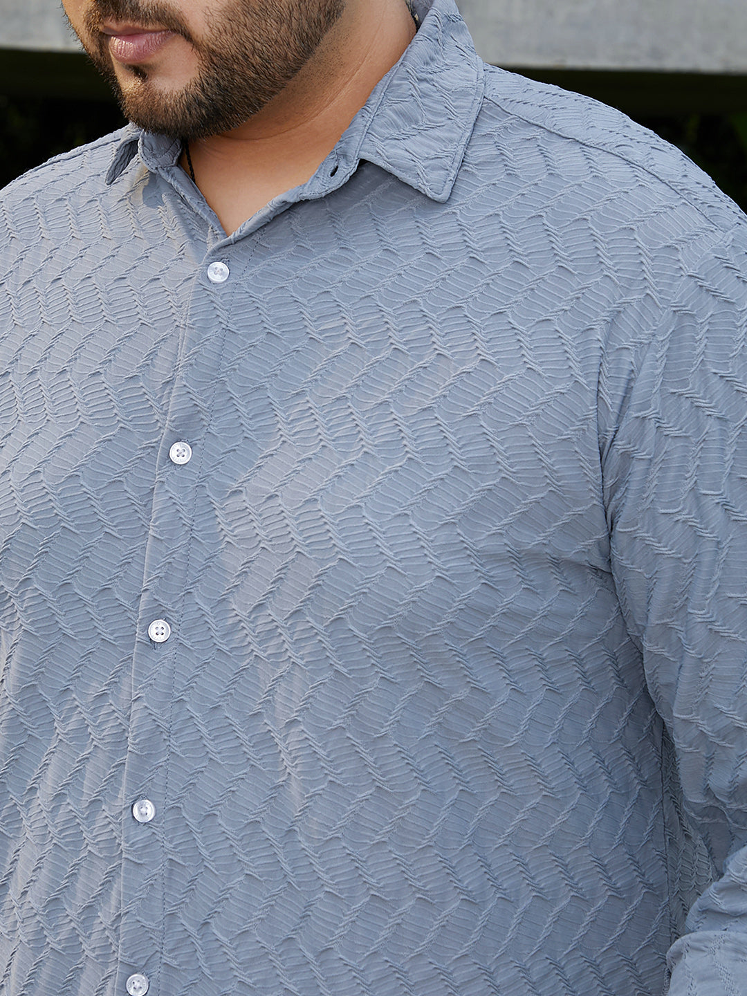 Herringbone-Tactile Shirt