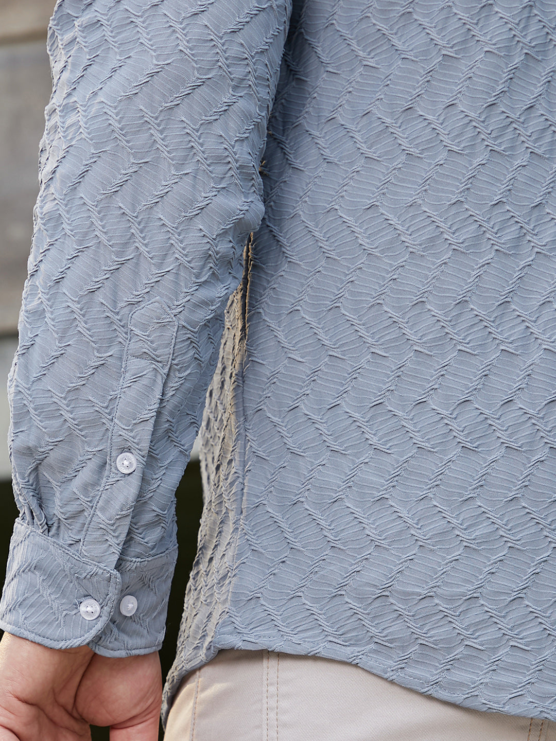 Herringbone-Tactile Shirt