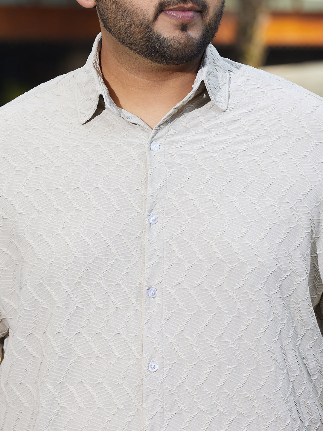 Herringbone-Tactile Shirt