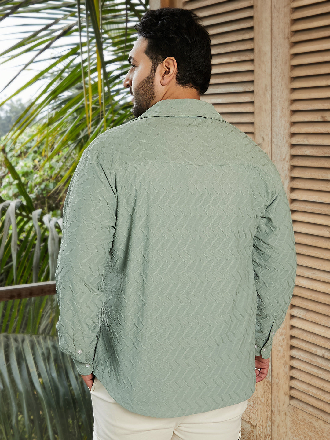 Herringbone-Tactile Shirt