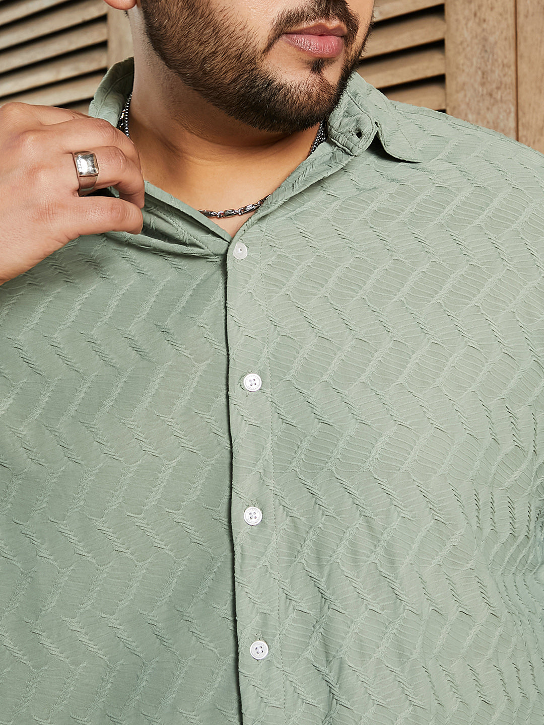 Herringbone-Tactile Shirt