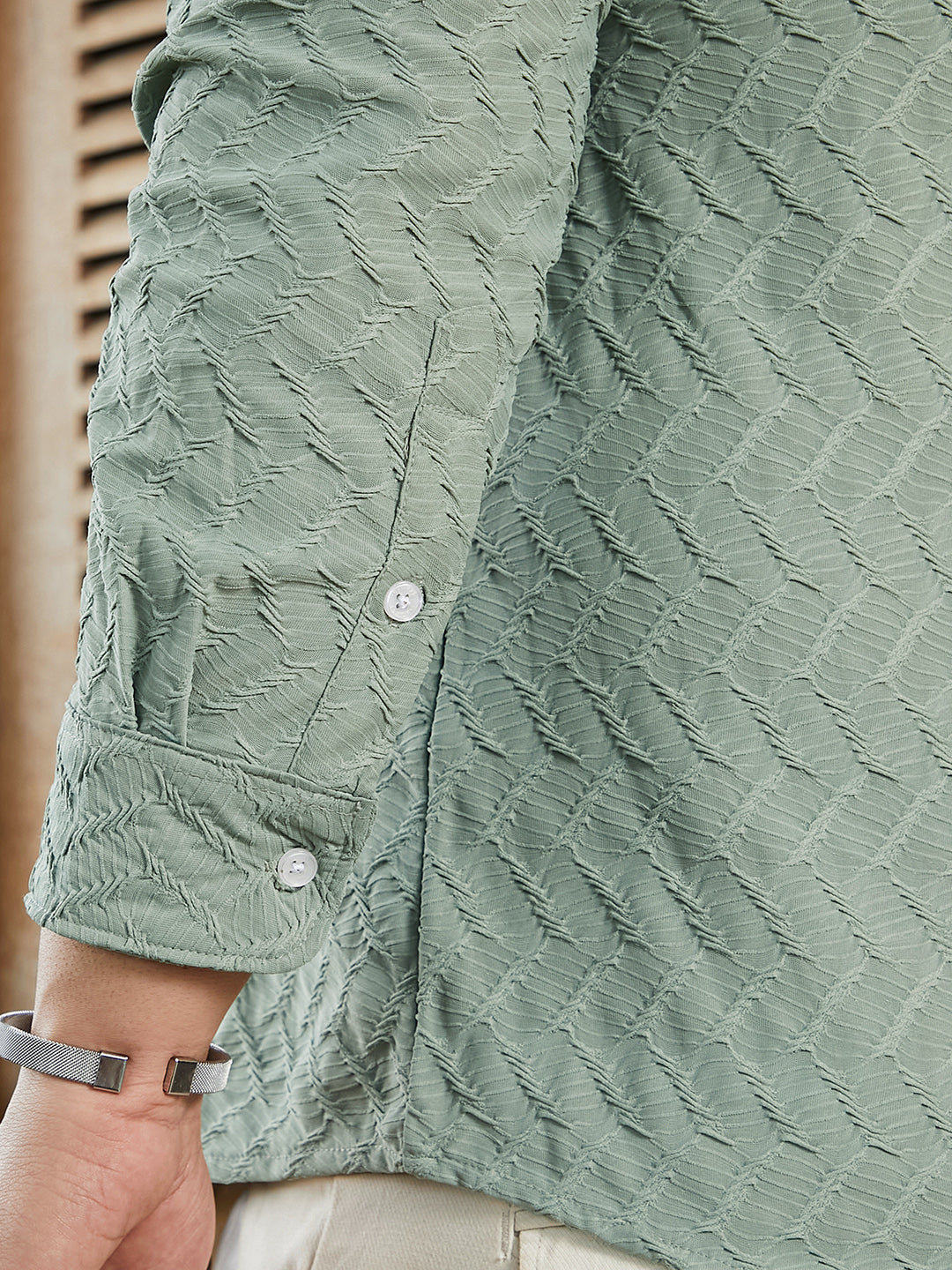 Herringbone-Tactile Shirt