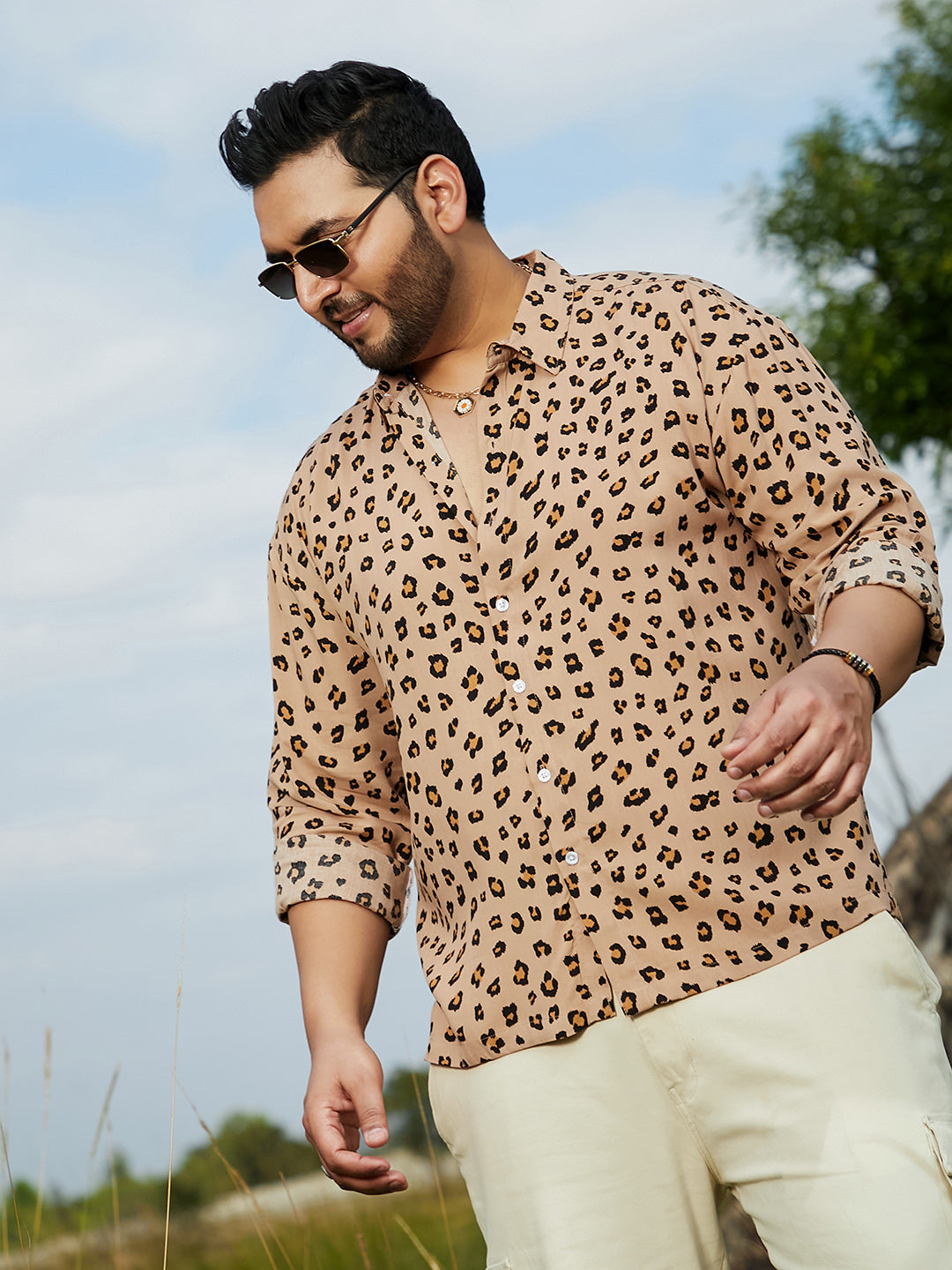 Cheetah Imprint Shirt