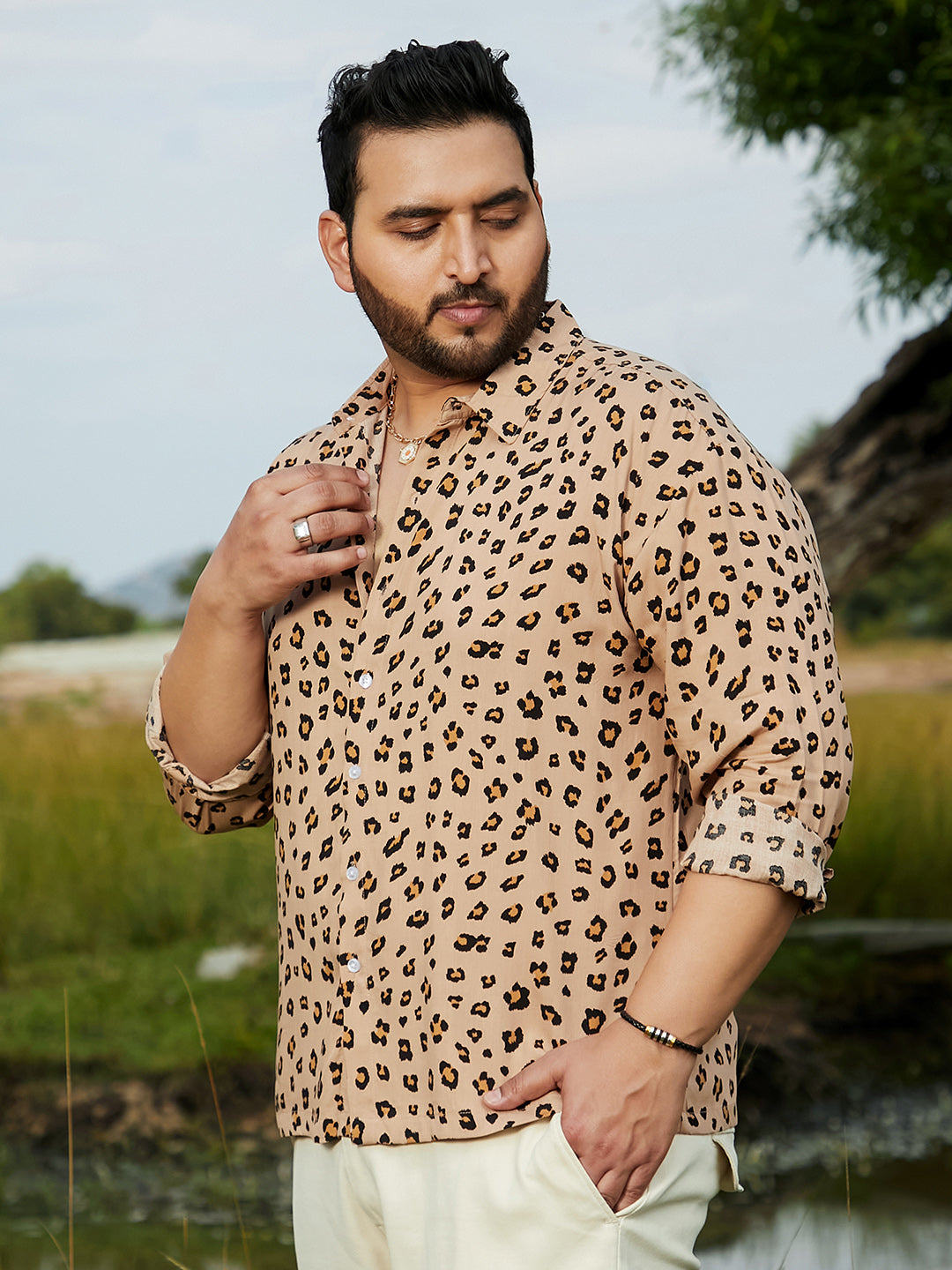 Cheetah Imprint Shirt