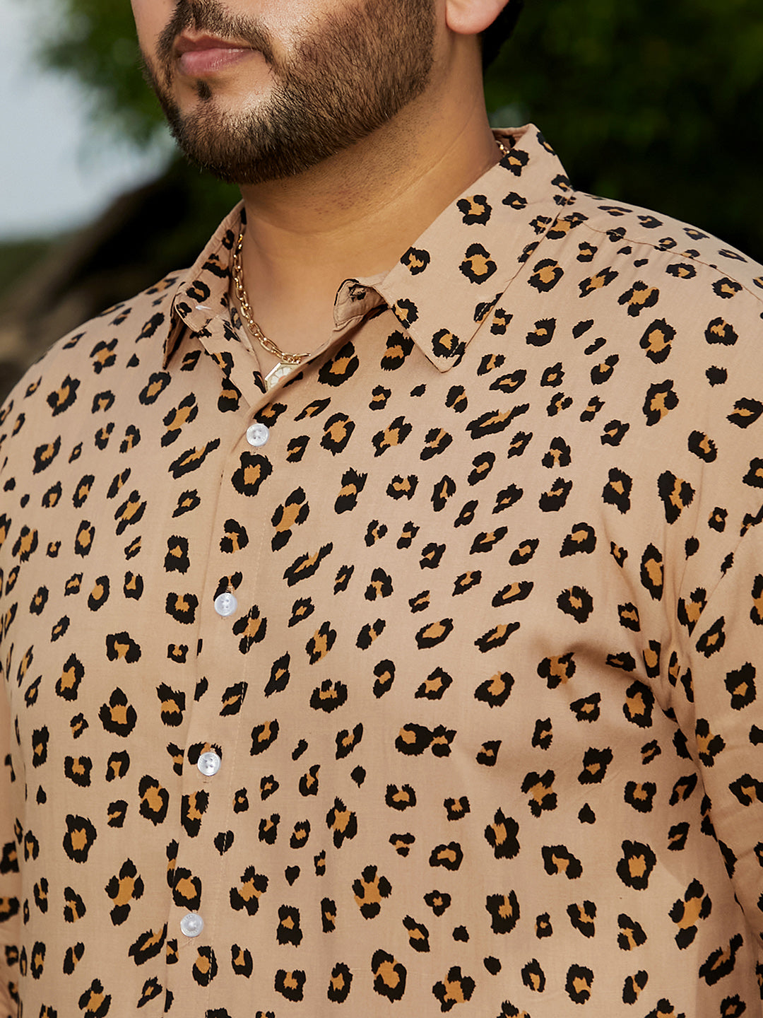 Cheetah Imprint Shirt