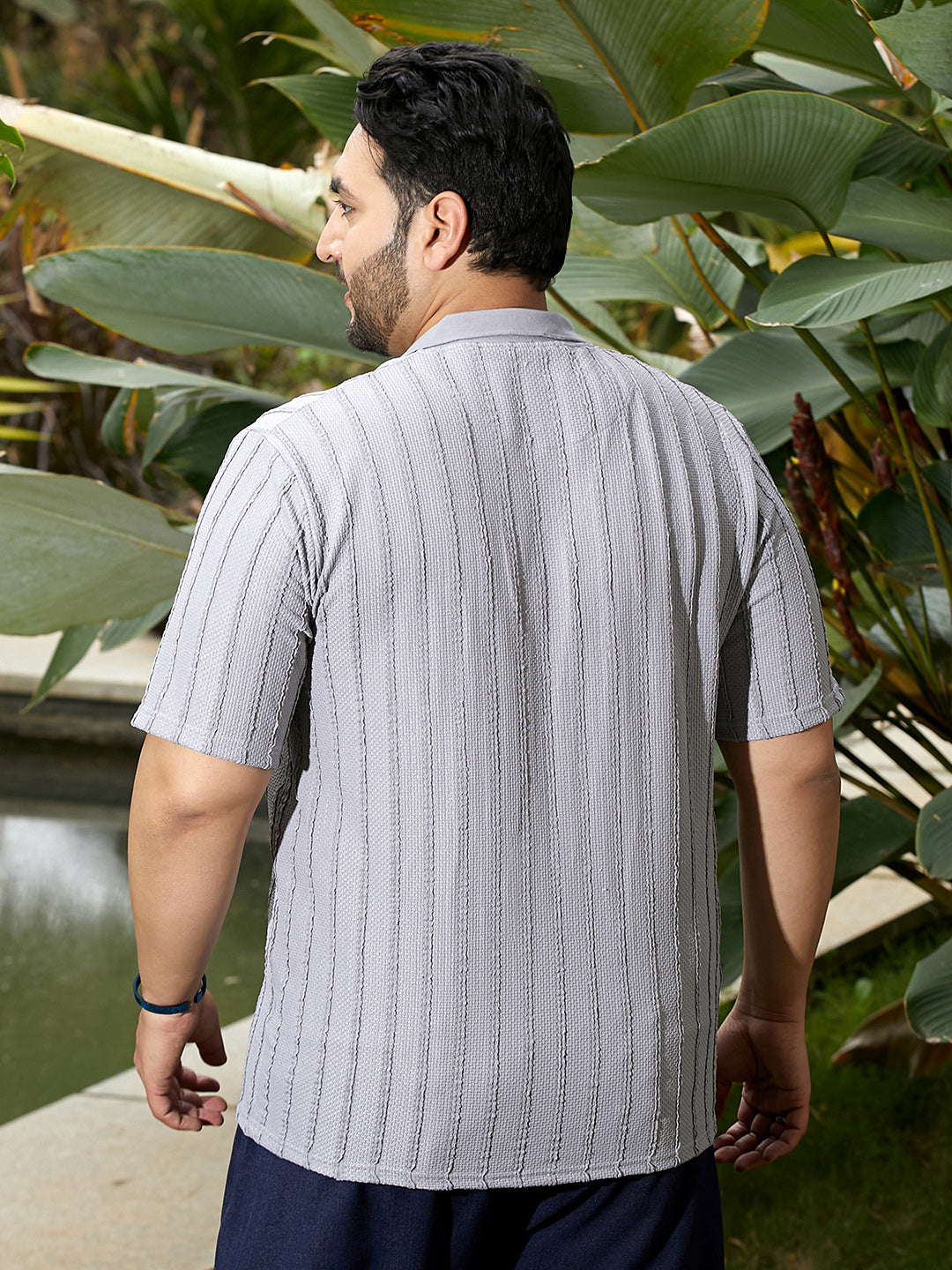 Wicker-Tactile Polo T-Shirt