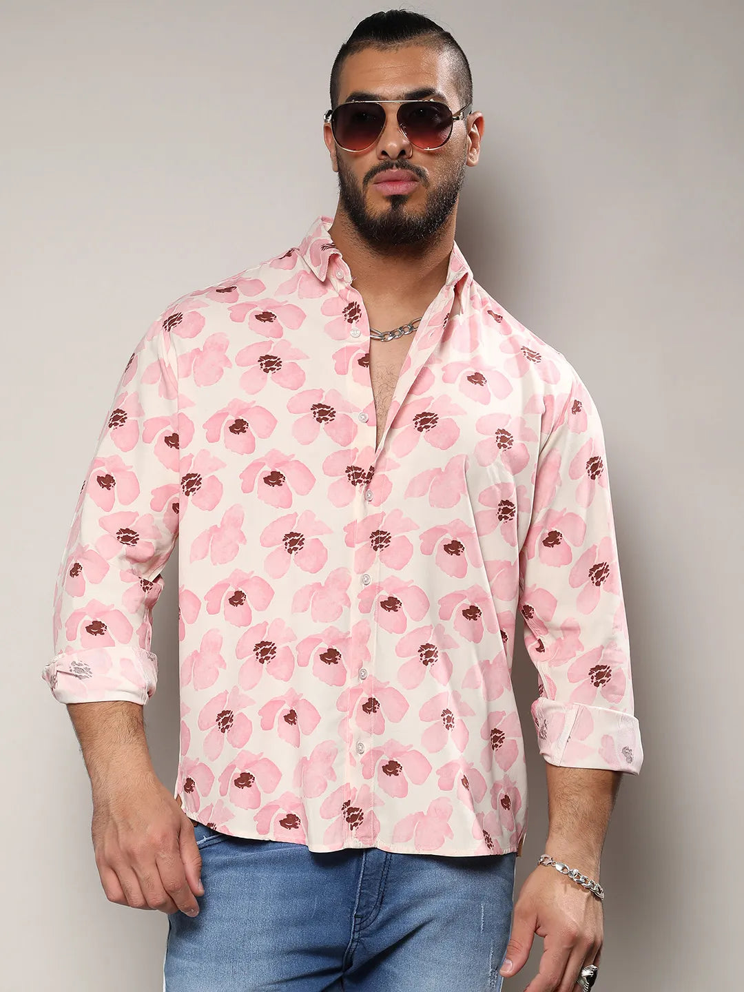 Light Pink Flower Petals Shirt