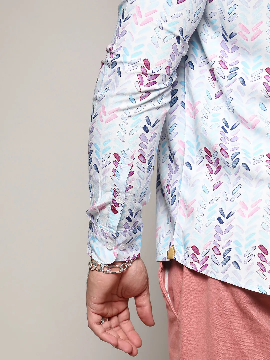 Multicolour Abstract Print Shirt