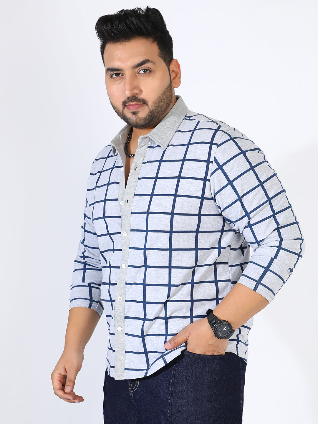 Men's Graph Check Shirt