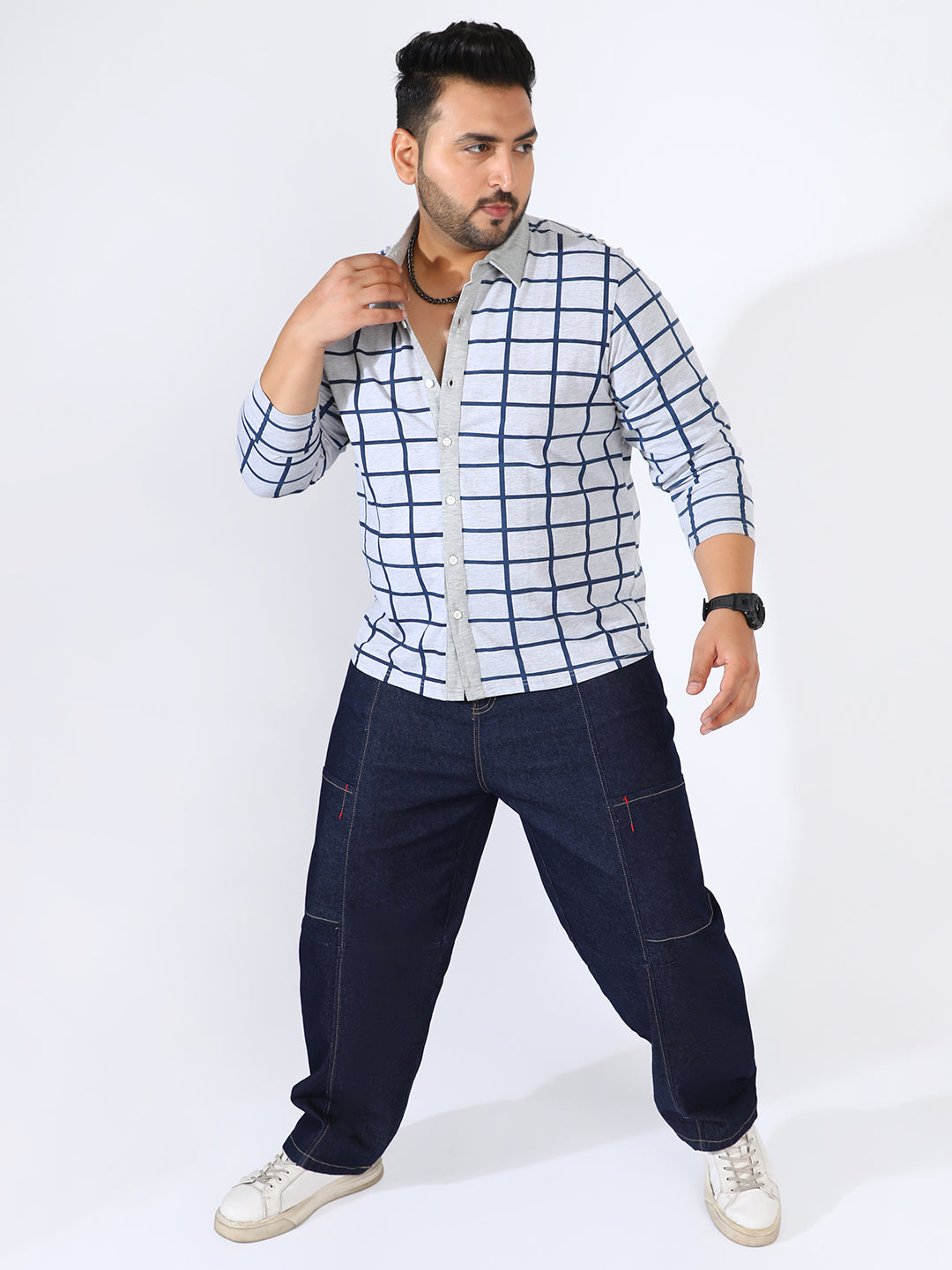 Men's Graph Check Shirt