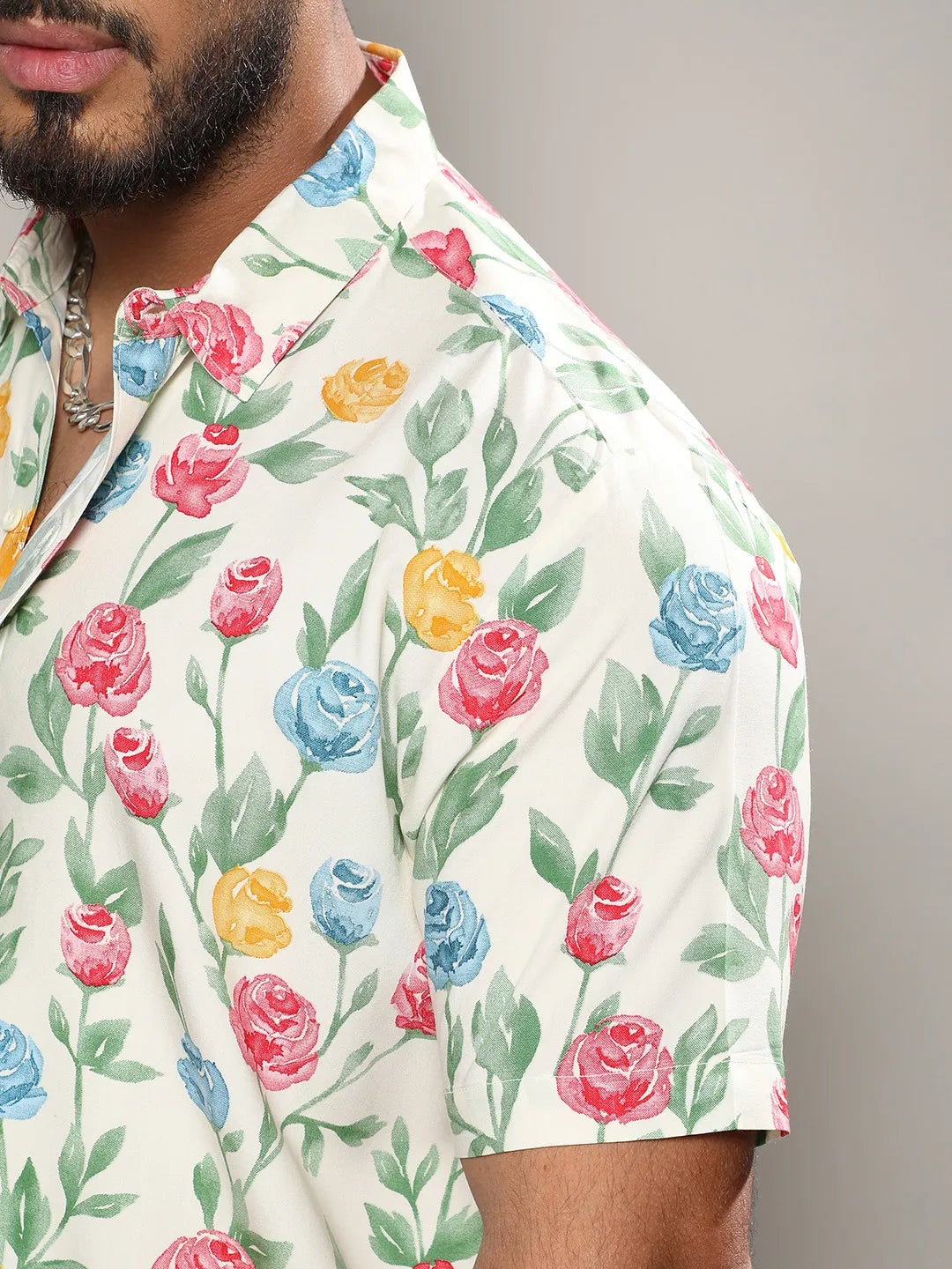 Rose Garden Print Shirt
