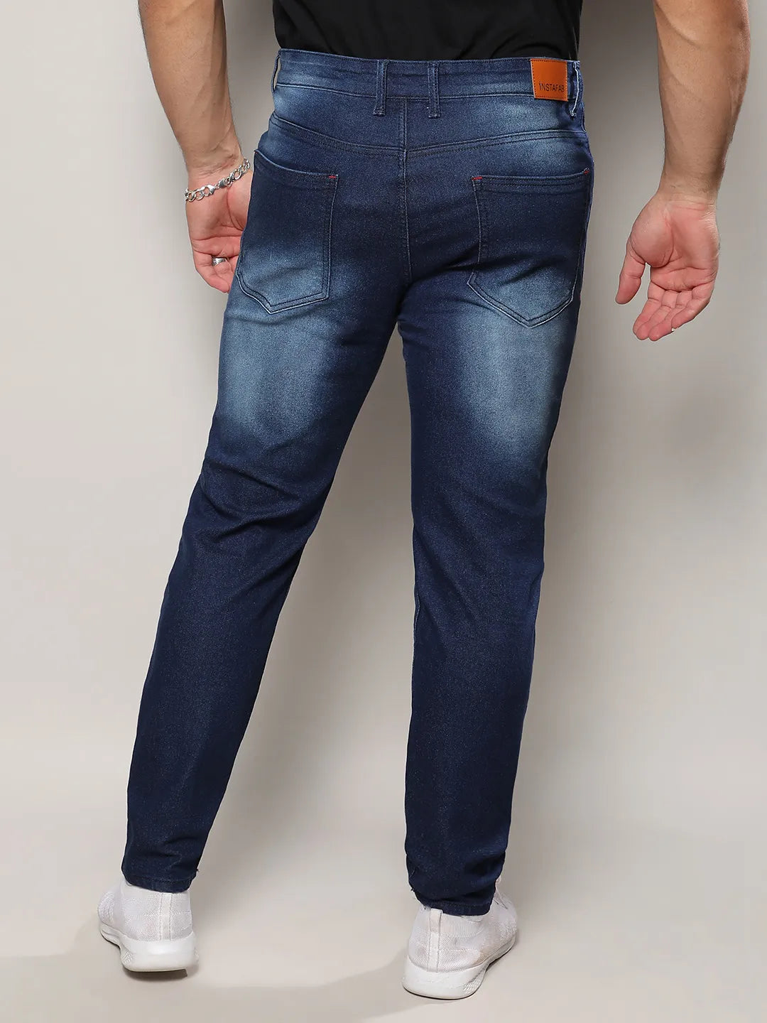 Self Design Stylish Casual Denim Jeans