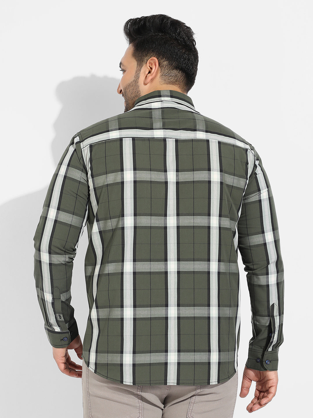 Tartan Plaid Dark Green Shirt