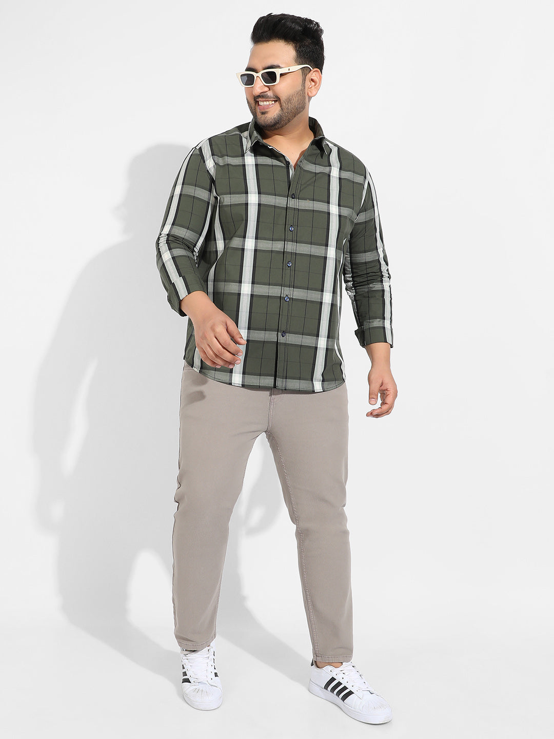 Tartan Plaid Dark Green Shirt