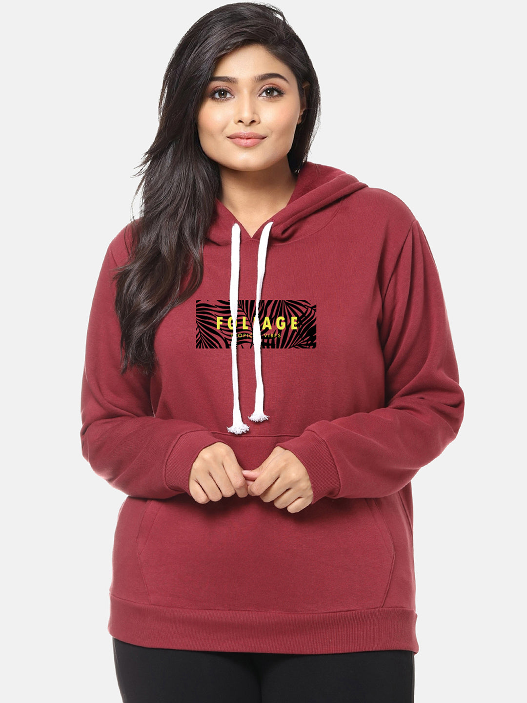 Plus Size WOMEN CASUAL HOODIE 3XL 6XL Instafab Plus