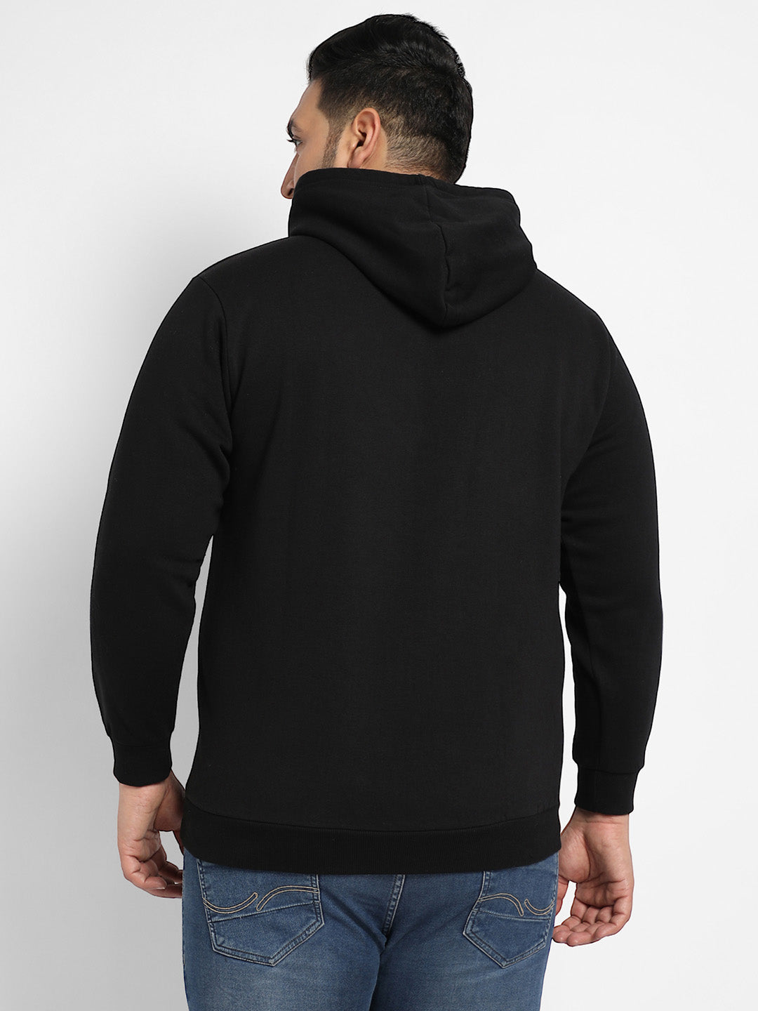 Black Bhangover Hoodie With Kangaroo Pocket