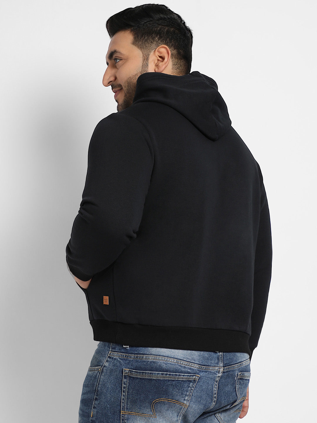 Black Shoot For Goals Hoodie With Kangaroo Pocket