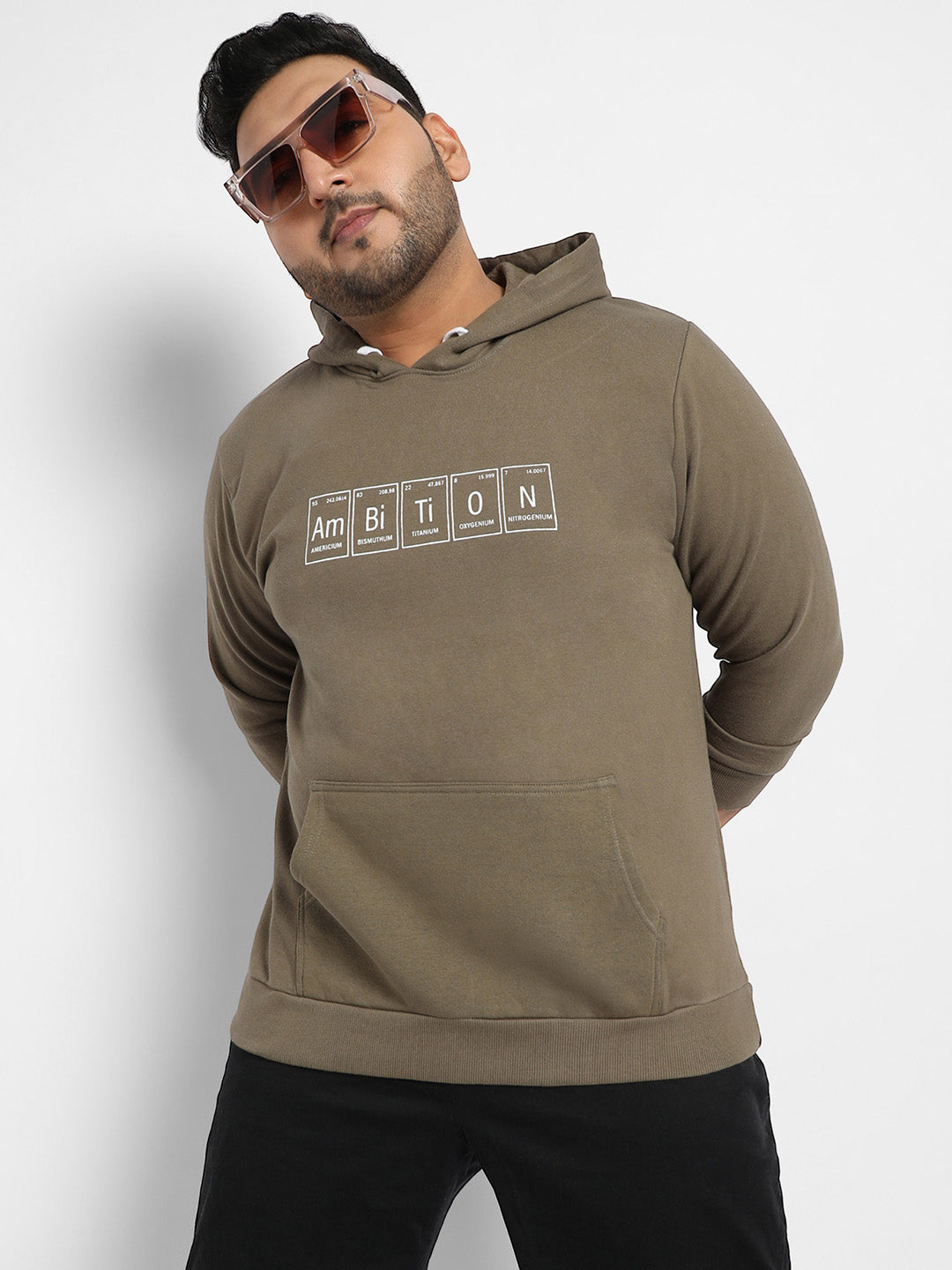 Plus size clearance men hoodies