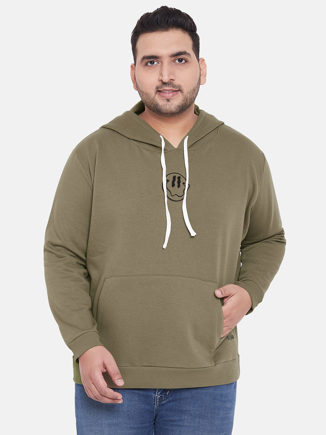 Olive Green Not In The Mood Hoodie
