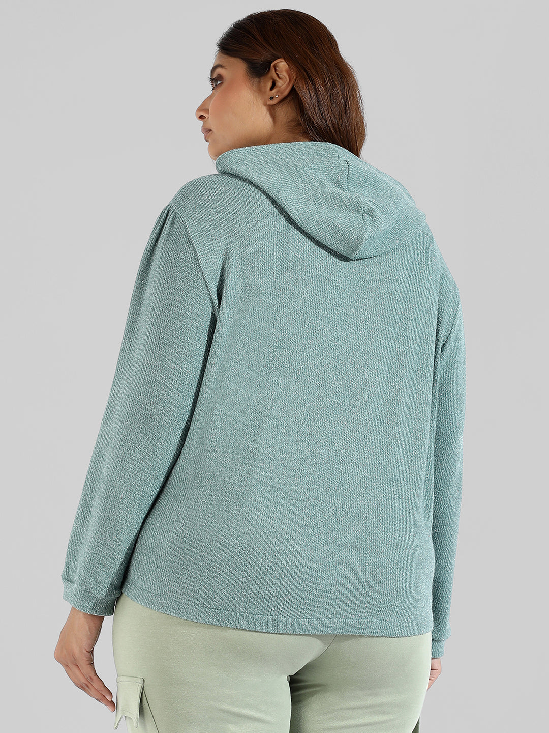 Solid Stylish Hooded Sweatshirts