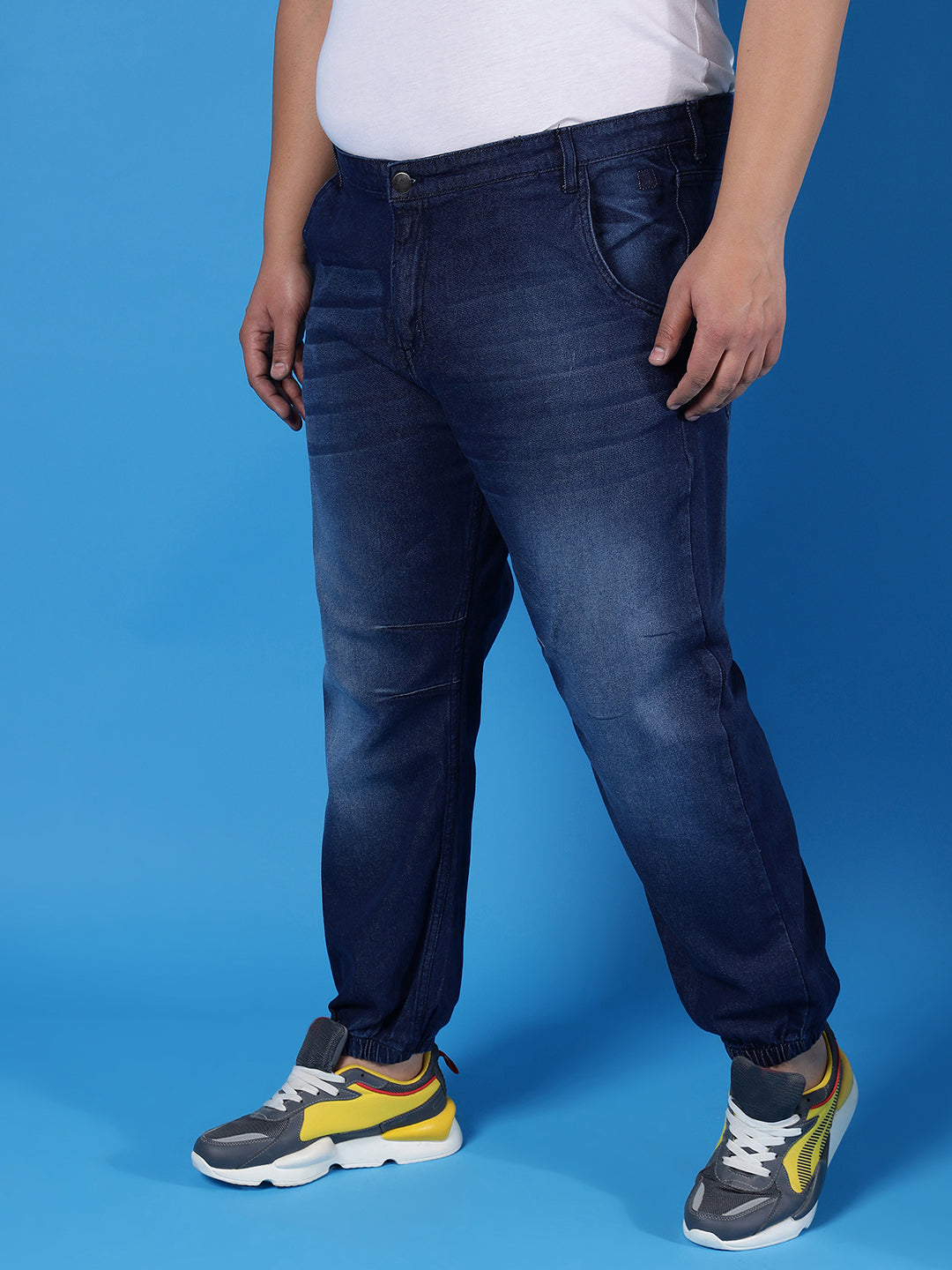 Solid Casual Denim Jeans