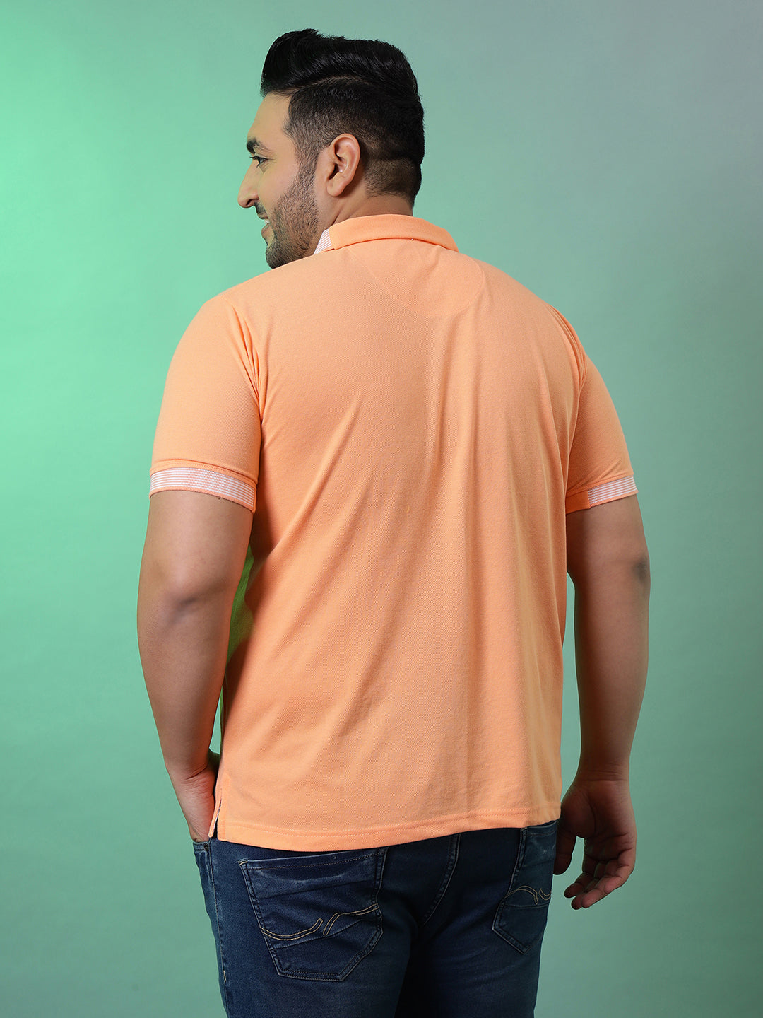 Solid Half Sleeve Casual T-Shirt