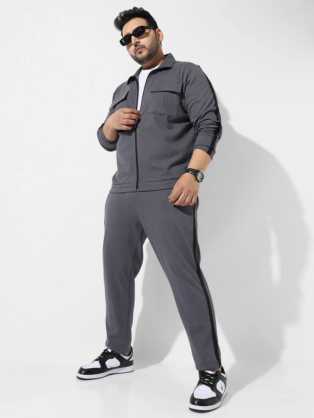 Solid Charcoal Grey Co-Ords Set
