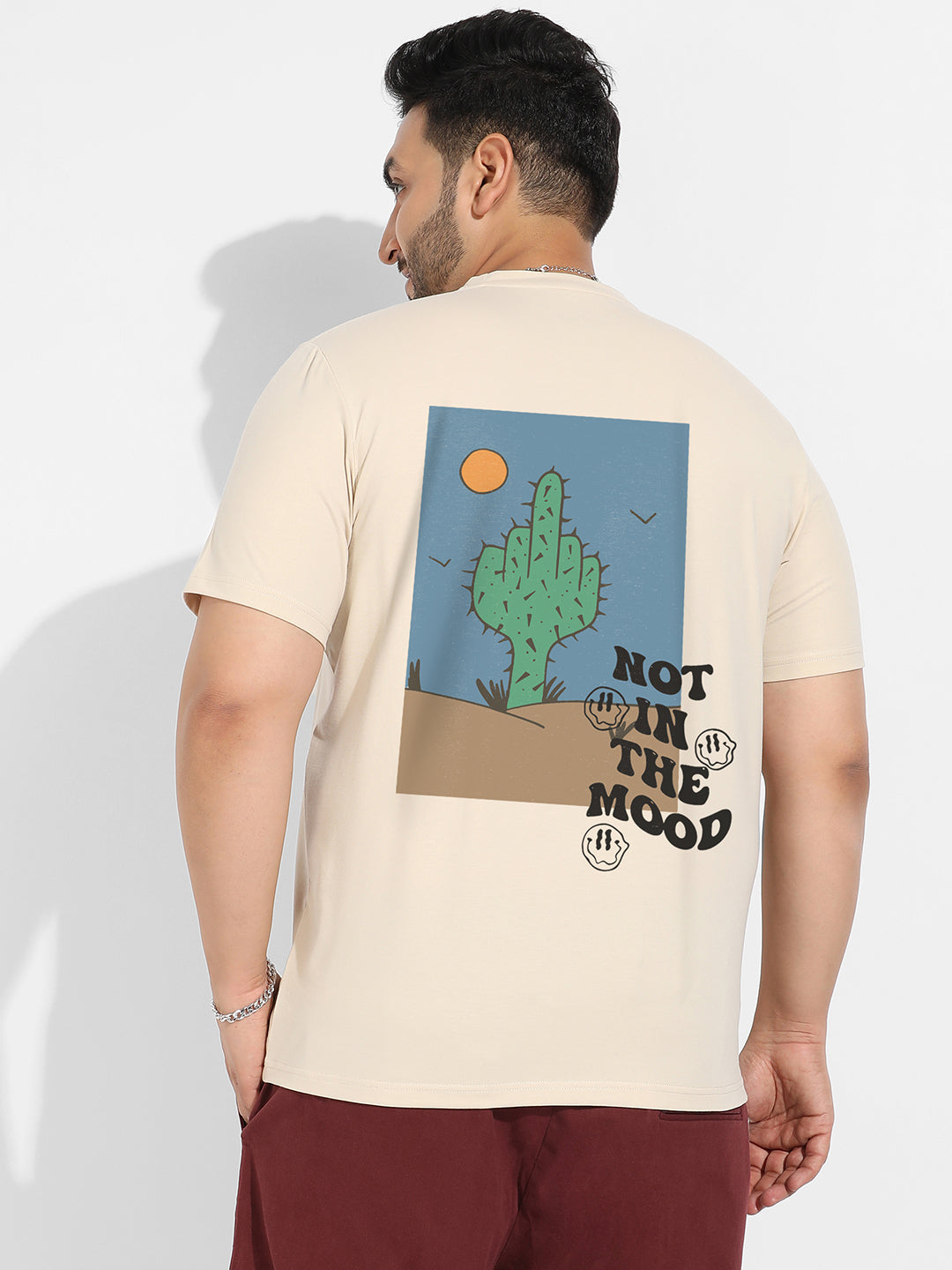 Beige Not In The Mood T-Shirt