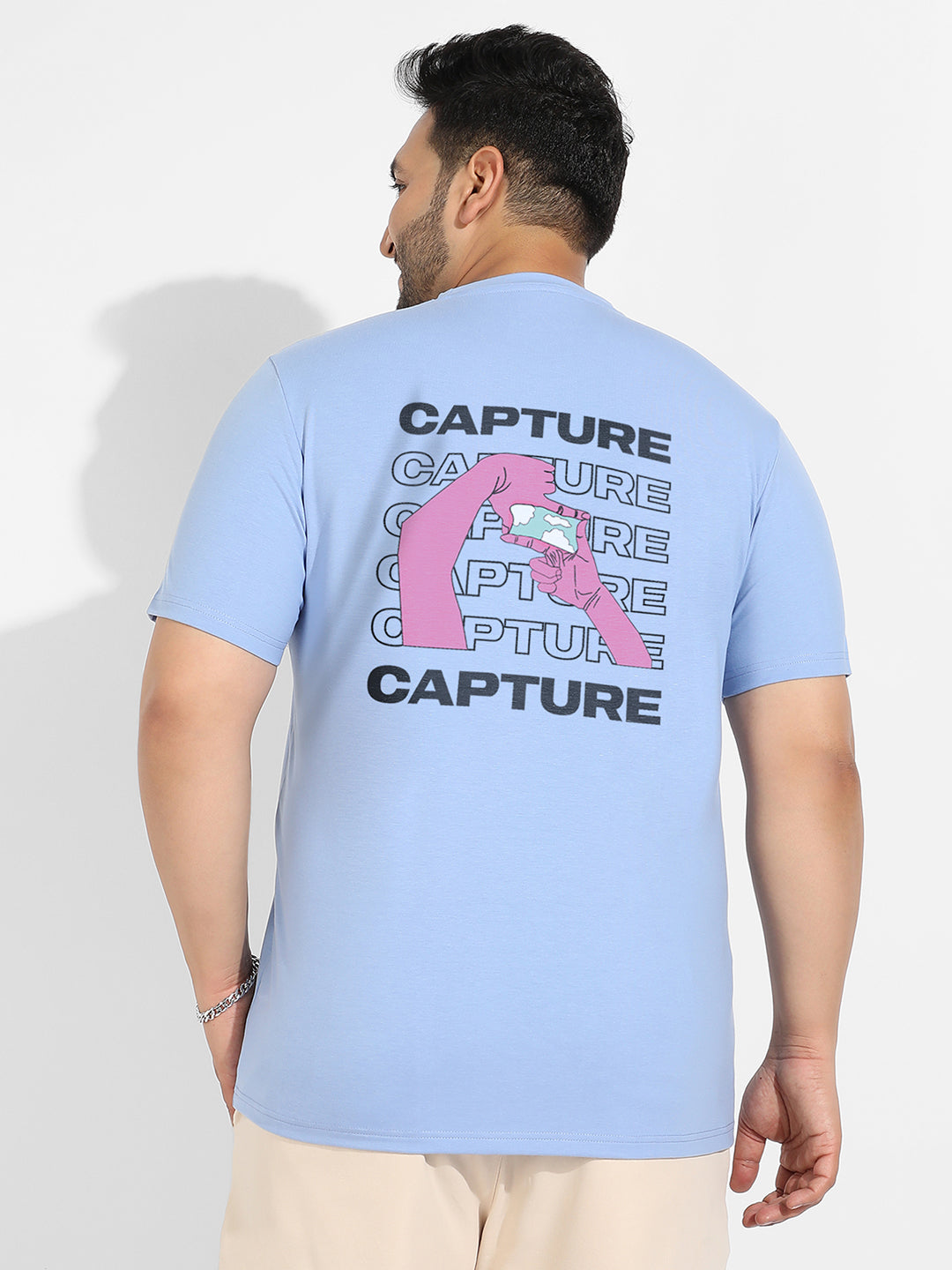 Pastel Blue Capture T-Shirt