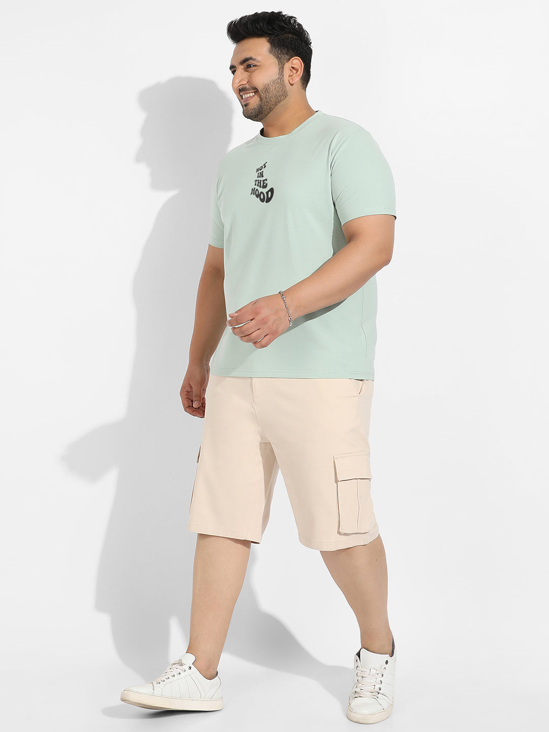 Sage Green Flower Mood T-Shirt