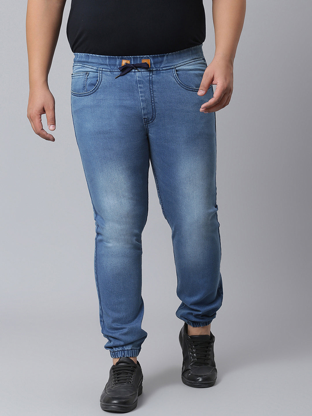 Solid Stylish Casual Denim Jeans